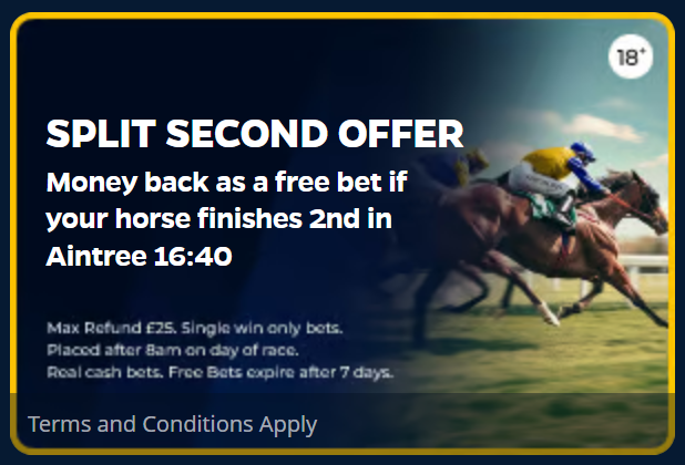 Star Sports Split Second Offer Aintree Day 2